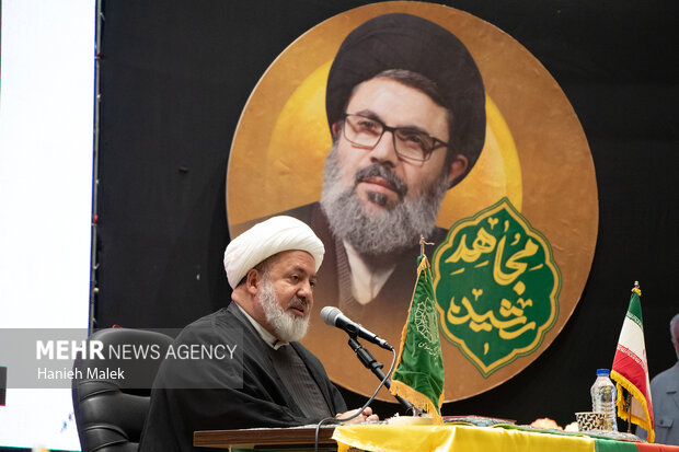 بزرگداشت اولین سالگرد شهادت سید حسن نصرالله و شهدای جبهه مقاومت در گرگان