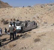 ۴ نفر در واژگونی اتوبوس در حوالی درمیان جان باختند