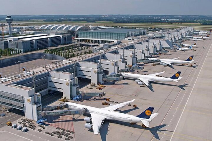 بسته شدن موقت فرودگاه مونیخ به دلیل مشاهده پهپادهای ناشناس