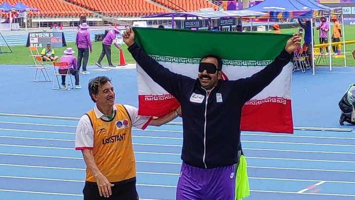 کسب چهارمین مدال طلای پارادوومیدانی جهان توسط باجلوند