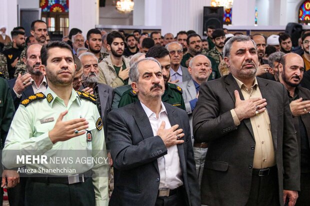 مراسم اولین سالگرد شهادت سیدالشهدای مقاومت سیدحسن نصرالله در رشت
