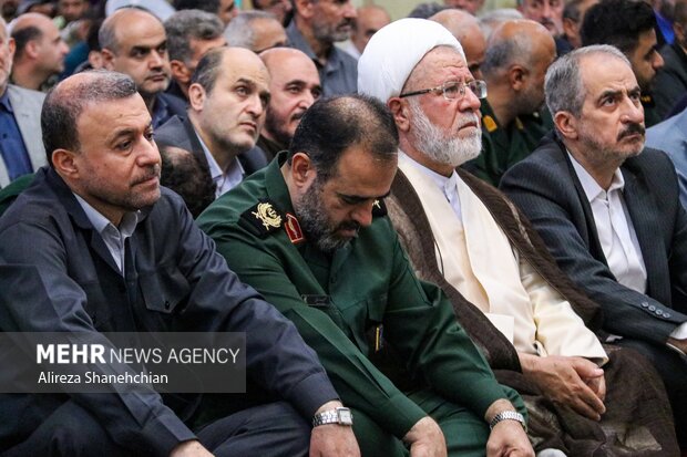 مراسم اولین سالگرد شهادت سیدالشهدای مقاومت سیدحسن نصرالله در رشت