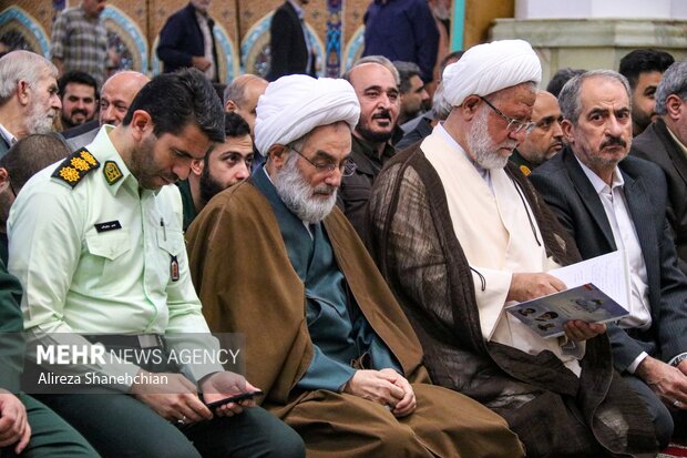 مراسم اولین سالگرد شهادت سیدالشهدای مقاومت سیدحسن نصرالله در رشت