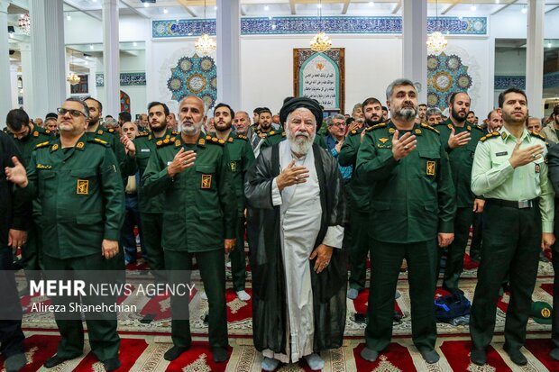 مراسم اولین سالگرد شهادت سیدالشهدای مقاومت سیدحسن نصرالله در رشت
