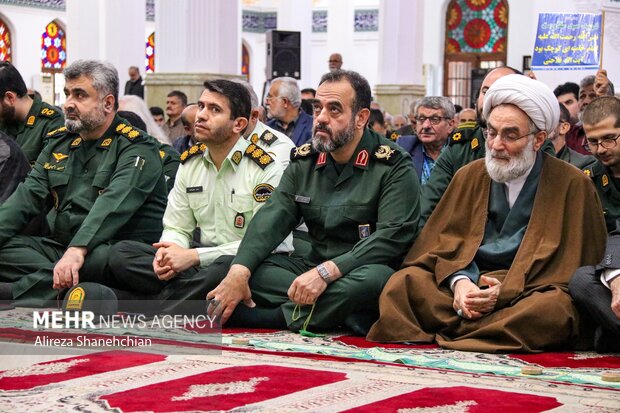 مراسم اولین سالگرد شهادت سیدالشهدای مقاومت سیدحسن نصرالله در رشت