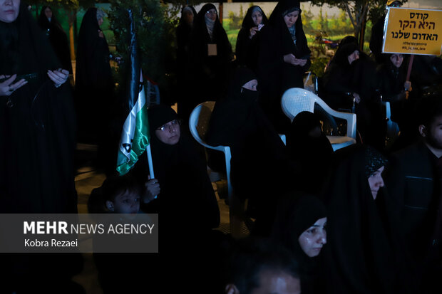 
Pro-Palestine rally in Mashhad