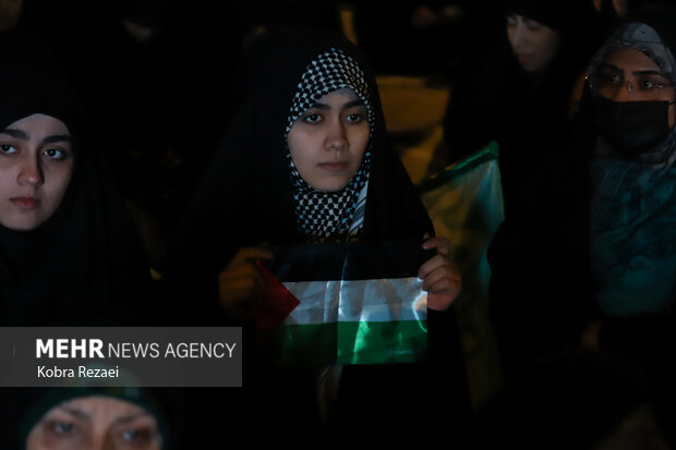 
Pro-Palestine rally in Mashhad