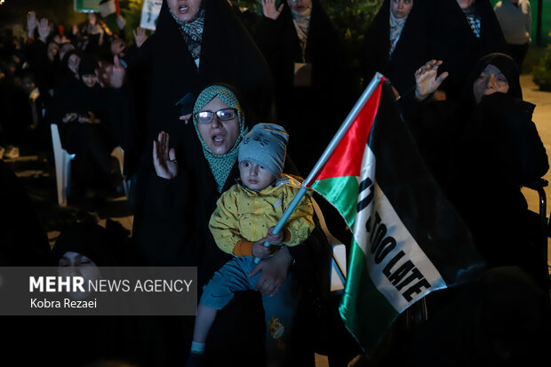 
Pro-Palestine rally in Mashhad