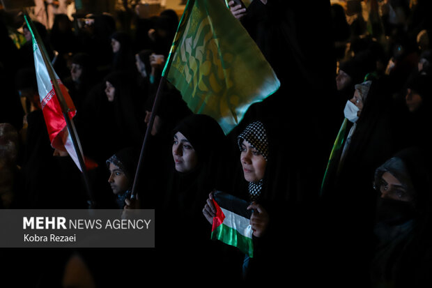 
Pro-Palestine rally in Mashhad