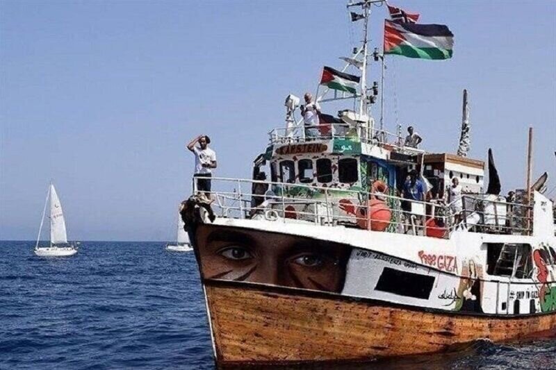 تمام کشتی‌های ناوگان آزادی مورد حمله نظامیان صهیونیست قرار گرفتند