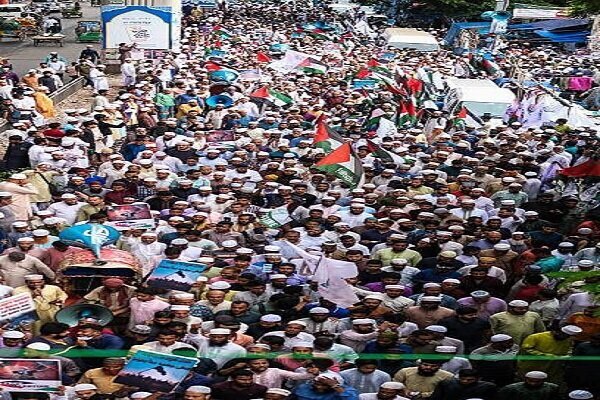 Huge anti-Israeli rally held in Bangladesh in support of Gaza
