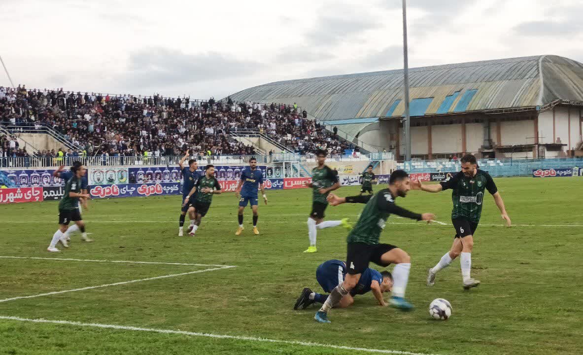 ملوان و خیبر نیمه اول را با نتیجه تساوی به پایان رساندند ملوان و خیبر نیمه اول را با نتیجه تساوی به پایان رساندند