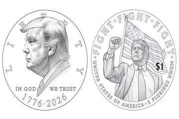 Trump, 1 dolara resmini bastıracak