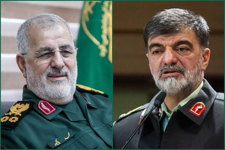 القائد العام للحرس الثوري يهنئ العميد رادان بمناسبة حلول "يوم الشرطة".