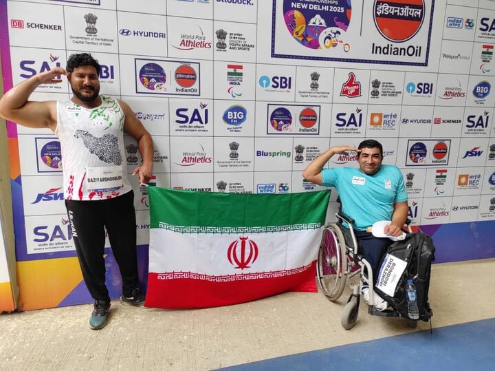 ایران تحصد الميدالية الذهبية السادسة في بطولة العالم لألعاب القوى لذوي الاحتياجات الخاصة