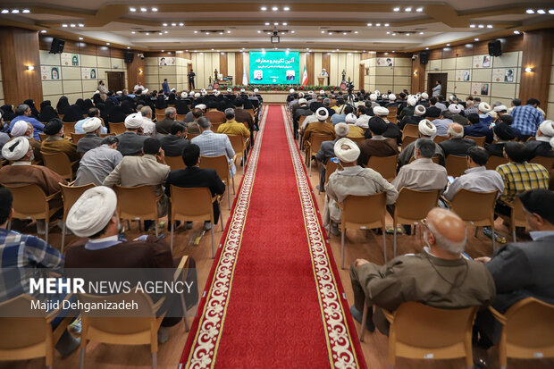 آئین تکریم و معارفه مدیرکل تبلیغات اسلامی استان یزد