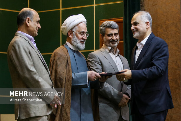 آئین تکریم و معارفه دادستان عمومی و انقلاب مرکز استان گیلان