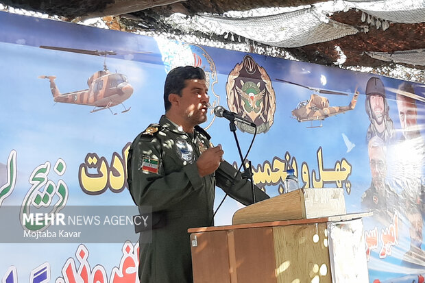چهل و پنجمین سالگرد شهادت امیر سرلشکر خلبان شهید غلامرضا چاغروند
