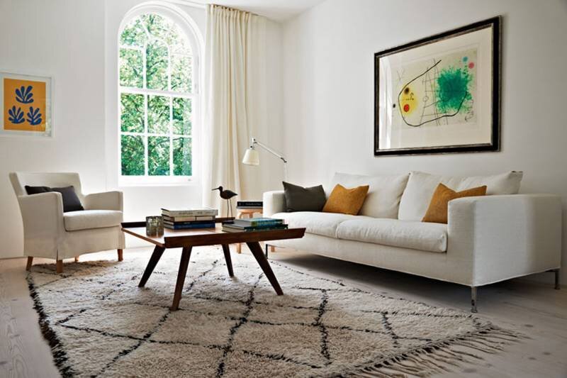 چیدمان مدرن با فرش مراکشی؛ ۵ ایده پرطرفدار