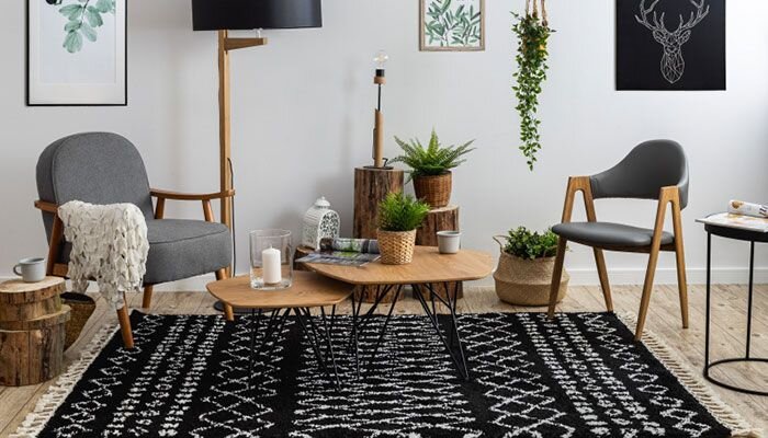 چیدمان مدرن با فرش مراکشی؛ ۵ ایده پرطرفدار