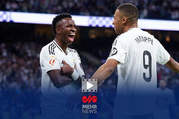 خلاصه بازی رئال مادرید ۳-۱ ویارئال؛ درخشش وینیسیوس و امباپه