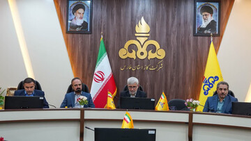 آیین تکریم و معارفه مدیرعامل شرکت گاز استان فارس برگزار شد