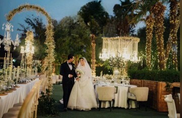 تیر خلاص به ازدواج آسان با مراسم لاکچری زوج بازیگر