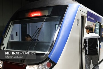 اختلال در خط ۵ مترو تهران