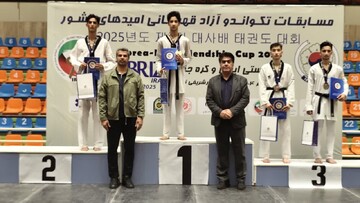 تکواندوکار تبریزی قهرمان وزن اول مسابقات کشوری جام سفیر شد