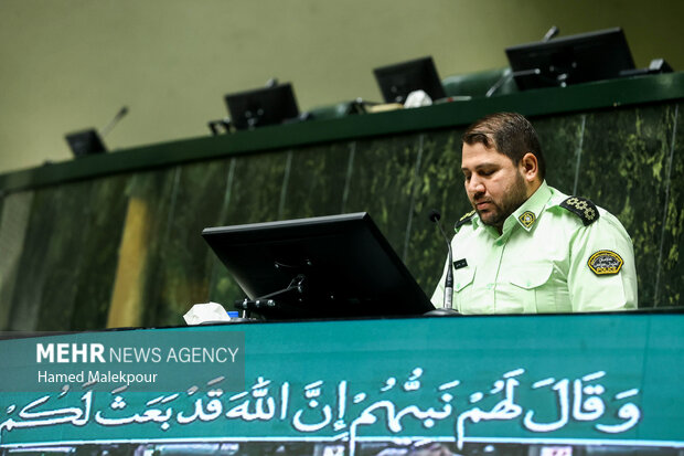 مراسم تقدیر از مدال‌آوران، کادر فنی و مسئولان تیم‌های ملی کشتی آزاد و فرنگی در مجلس