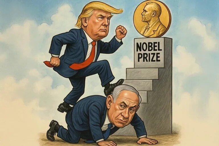 Mockery of Trump's Enthusiasm Over Hamas Response in Israeli Media + Images