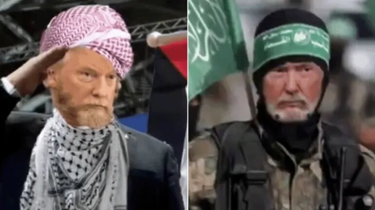 Mockery of Trump's Enthusiasm Over Hamas Response in Israeli Media + Images