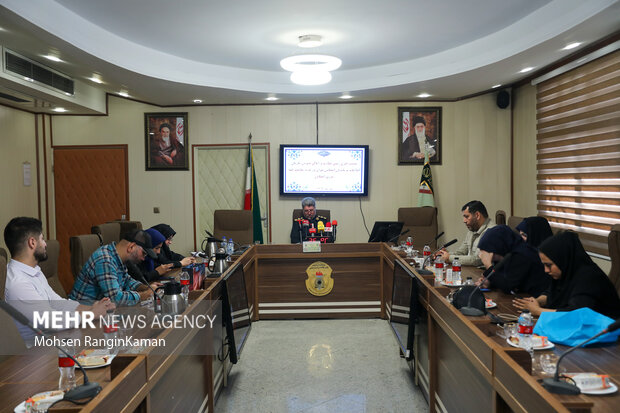 نشست خبری رئیس پلیس نظارت بر اماکن عمومی پایتخت