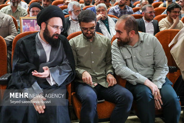 مراسم بزرگداشت شهید نصرالله و سالروز عملیات طوفان‌الاقصی 6