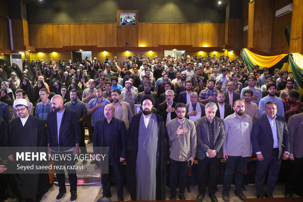 مراسم بزرگداشت شهید نصرالله و سالروز عملیات طوفان‌الاقصی 8