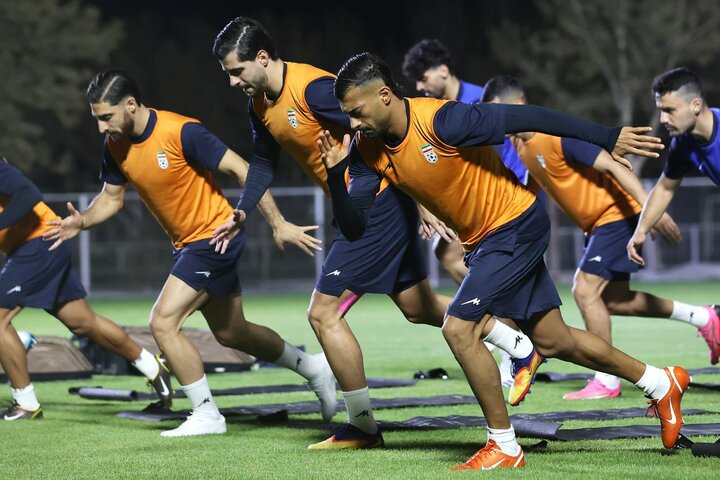 برنامه تاکتیکی تیم ملی ایران در نخستین تمرین گروهی برنامه تاکتیکی تیم ملی ایران در نخستین تمرین گروهی