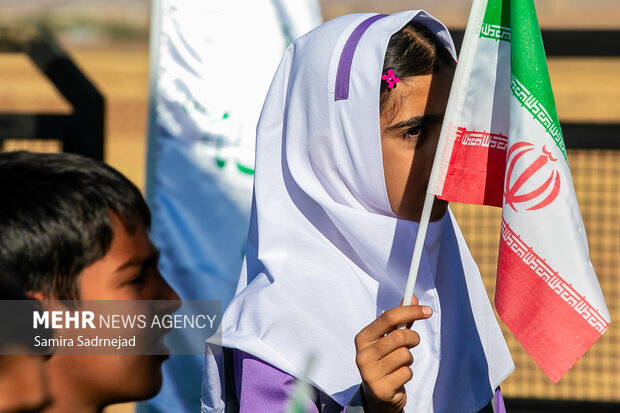 افتتاح سه‌هزار و دهمین مدرسه برکت در روستای بَگوردی وسطی لرستان