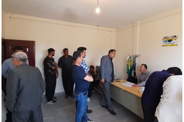 نظارت مدیر جهاد کشاورزی سرپل ذهاب بر روند فعالیتهای مرکز حومه