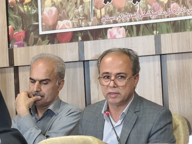 زیباکردار: ارتقای ایمنی فرآوردههای دامی در کردستان اولویت است