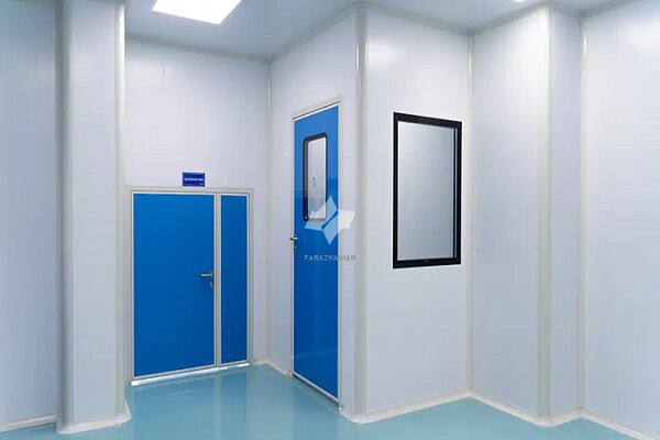 تميز،اتاق،طراحي،آلودگي،صنايع،توليد،ذرات،كيفيت،هوا،فشار،كنترل ...