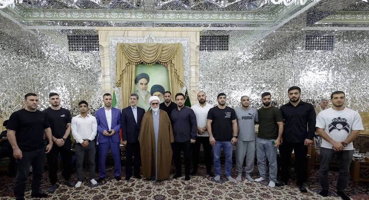 قهرماني،رضوي،پيروزي،ميدان،ايران،پهلواني،آستان،قدس،قهرمانان،ج ...