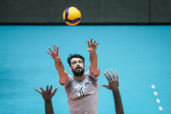 دیدار دوستانه تیم ملی والیبال نوجوانان ایران