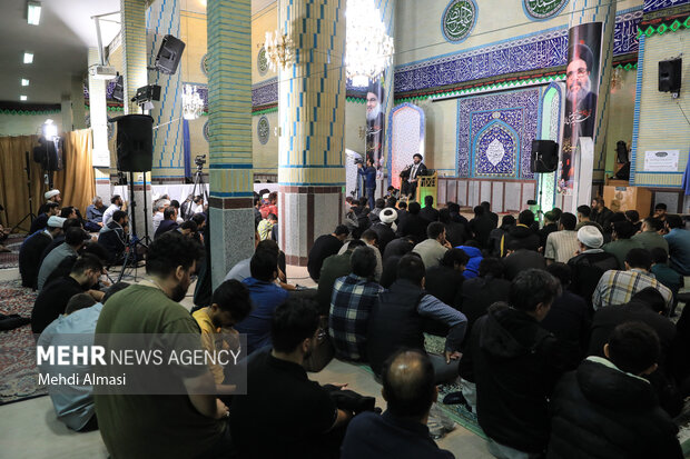 پاسداشت حماسه عملیات طوفان الاقصی در زنجان