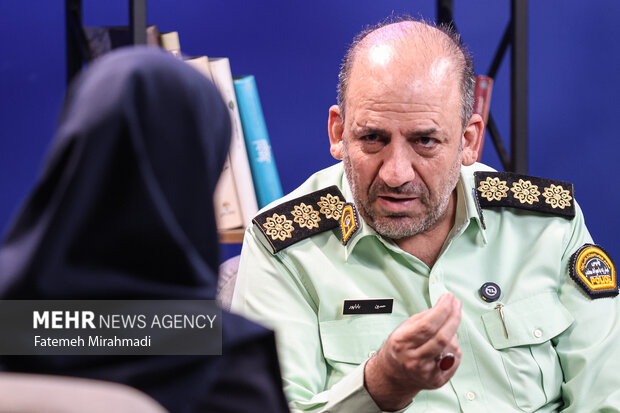 بازدید رئیس پلیس مبارزه با مواد مخدر تهران از خبرگزاری مهر 8