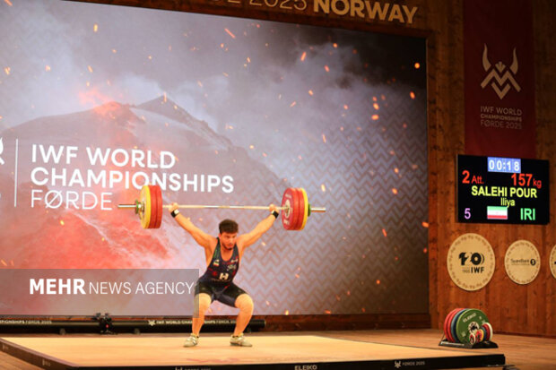 ایلیا صالحیپور در یک قدمی مدال برنز جهان ناکام ماند و ششم شد