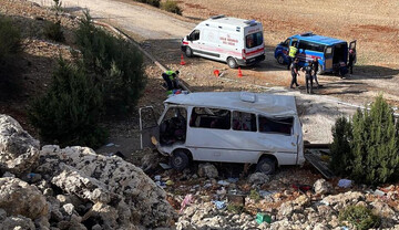۸ کشته در تصادف اتوبوس در جنوب ترکیه