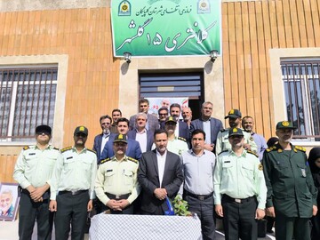 افتتاح ۲ کلانتری در گلپایگان