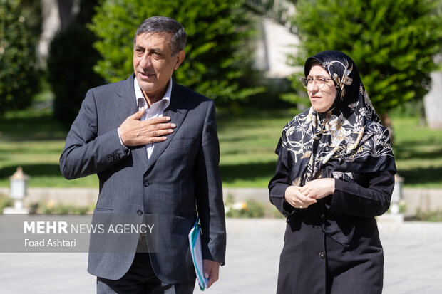 محمدجعفر قائم پناه معاون اجرایی رئیس جمهور در حاشیه جلسه هیئت دولت