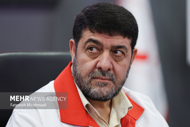 نشست خبری رئیس جمعیت هلال احمر 2