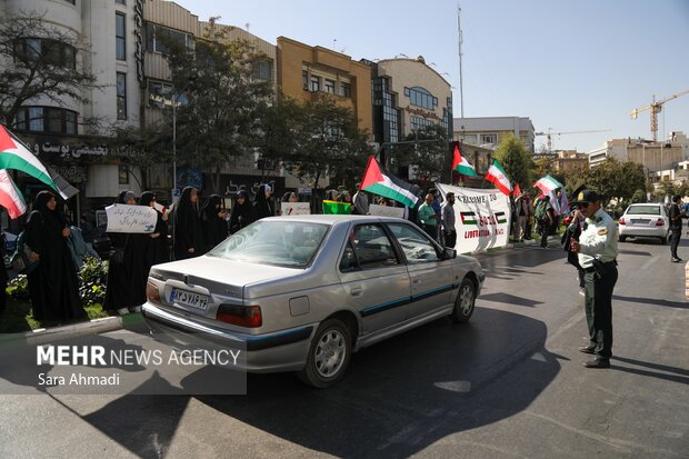 اجتماع دانشجویان مشهدی همزمان با دومین سالگرد عملیات طوفان الاقصی